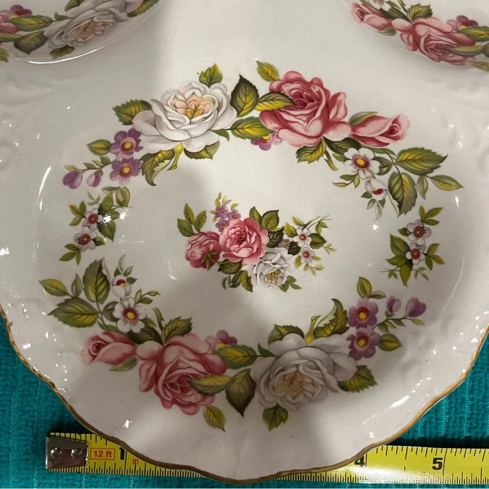 Vintage 3 bowl platter